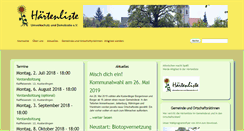 Desktop Screenshot of haertenliste.de